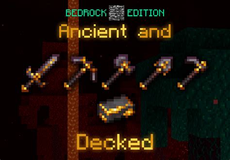 Gilded netherite texture pack  x 15